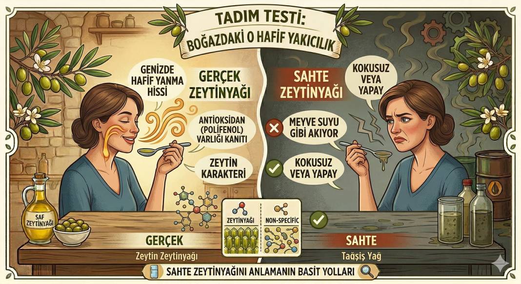Sahte zeytinyağını anlamanın yeni yolu. Meğer bu kadar kolaymış 4