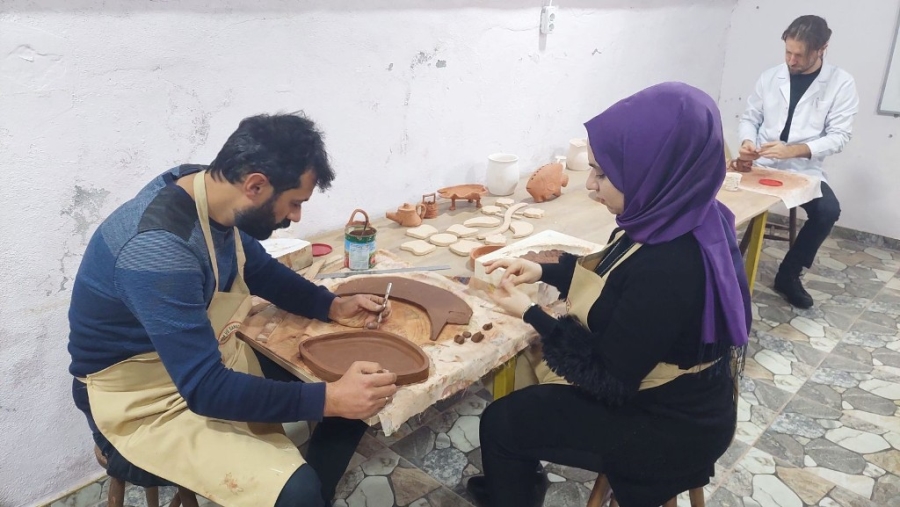 Öğretmenler çocuklarıyla yeteneklerini geliştiriyor 