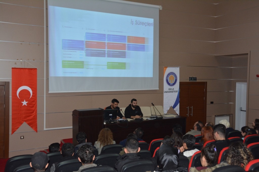 Dicle Üniversitesinde 'Siber Güvenlikte Kariyer' konferansı 
