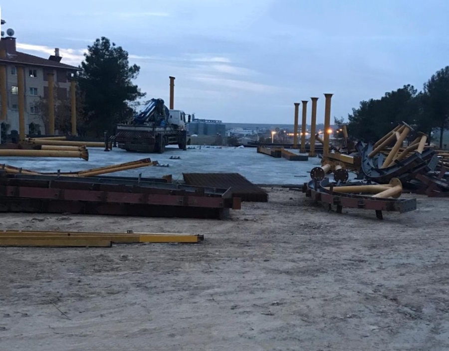 Silvan’da ilçe otogarı inşa ediliyor 