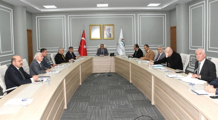 Toprak koruma kurulu toplantısı düzenlendi 
