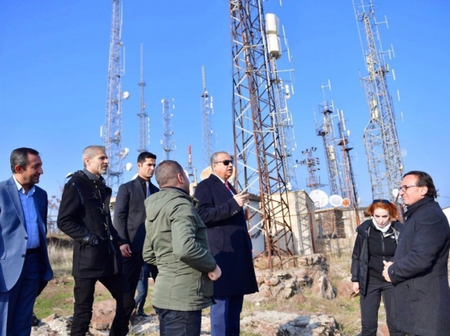 Diyarbakır'da hırsızların uğrak yeri olan vericilerle ilgili sorun çözüme kavuşuyor
