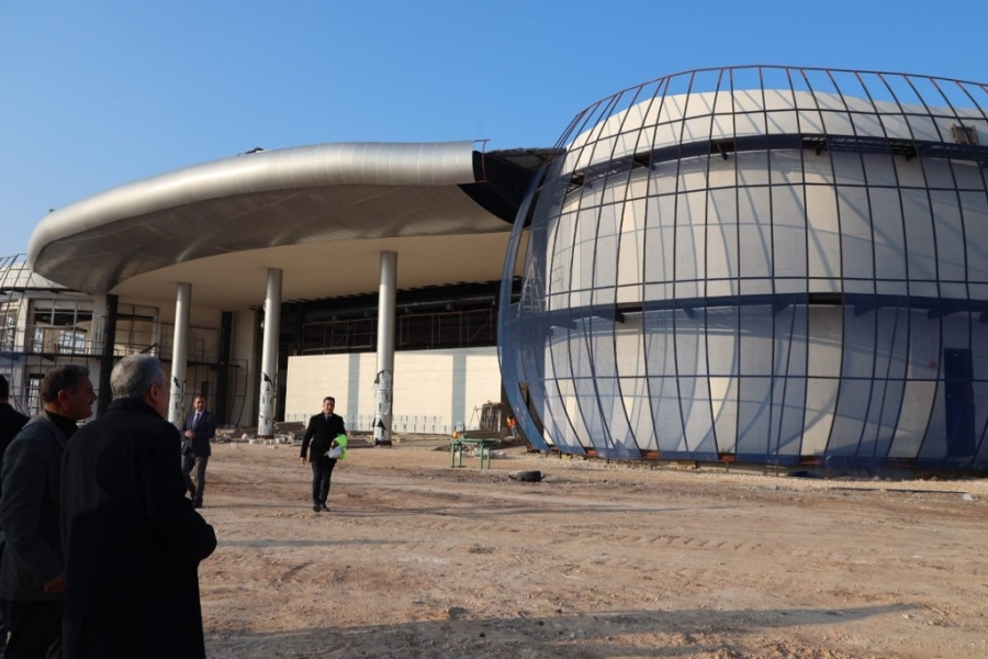 Şanlıurfa’da bilim merkezi inşaatı hızla yükseliyor 