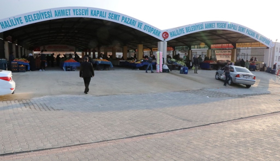 Haliliye’ye modern semt pazarı kazandırıldı 