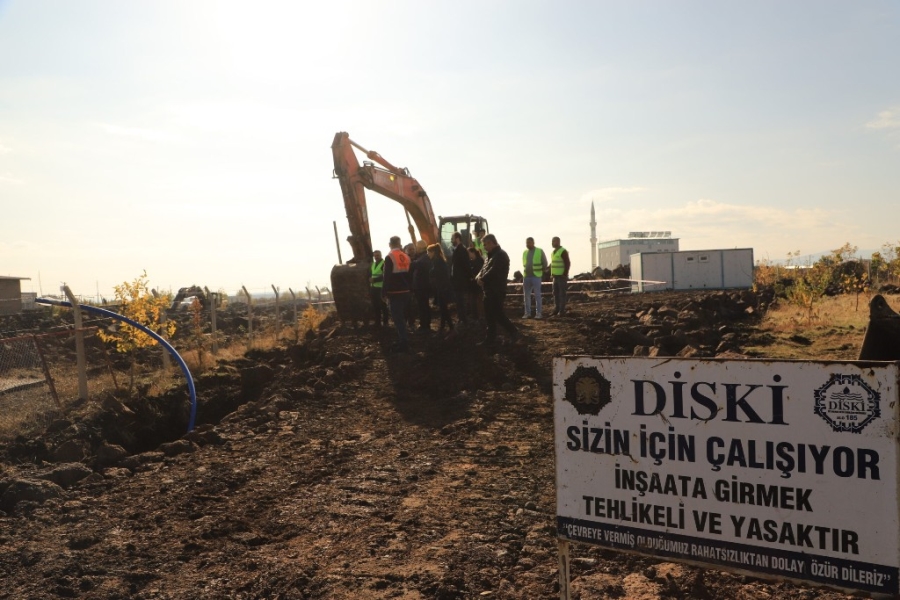 DİSKİ, su sorunlarını bir bir çözüyor 