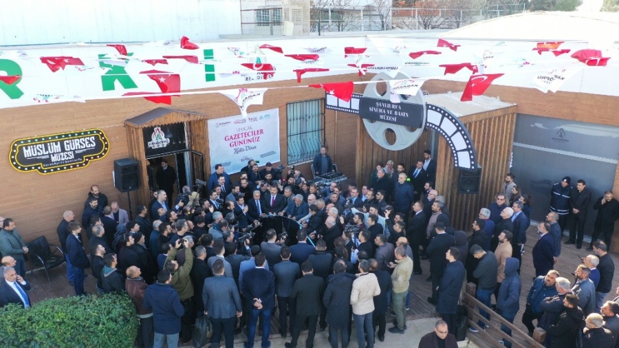 Şanlıurfa’da Sinema ve Basın Müzesini gazeteciler açtı 