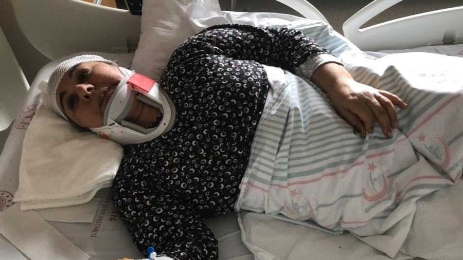 Abdest alırken depreme yakalanan ve boyun kemiği kırılan depremzede: “Ben bu kadar hiç korkmadım, nefesim gitti” 