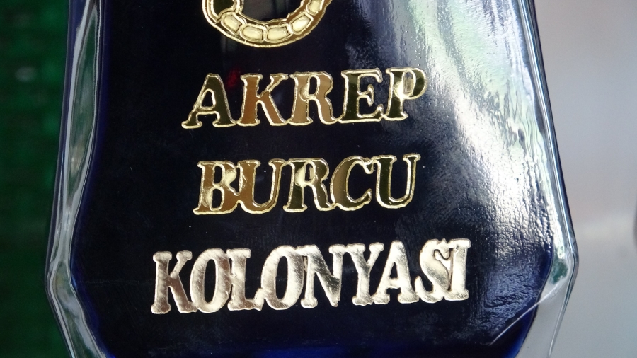 Mardin'de burçlara özel kolonya üretildi