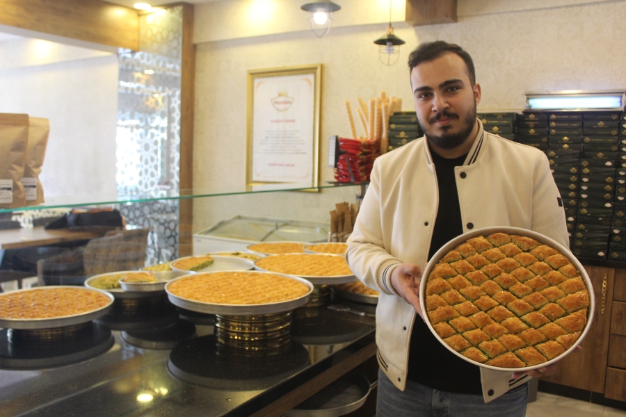 Baklavacıların Ramazan yoğunluğu başladı