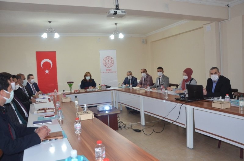 2020-2021 EĞİTİM-ÖĞRETİM YILI 1.DÖNEM DEĞERLENDİRME TOPLANTISI YAPILDI