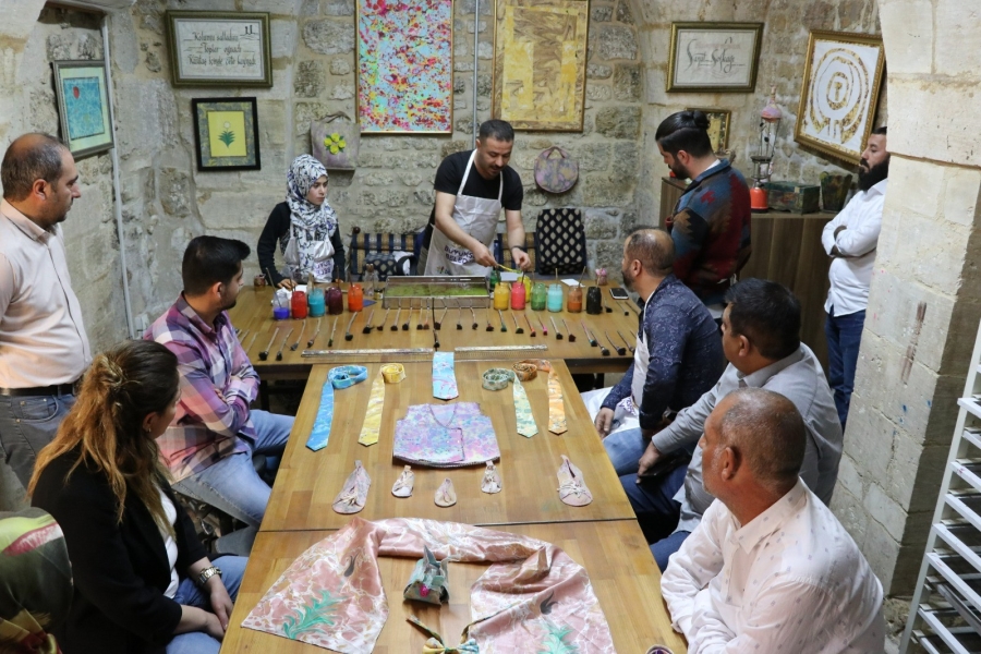 Şanlıurfa'da renkler sanatla buluştu