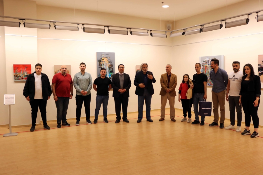 Sanko Sanat Galerisi'nde sergi açılışı