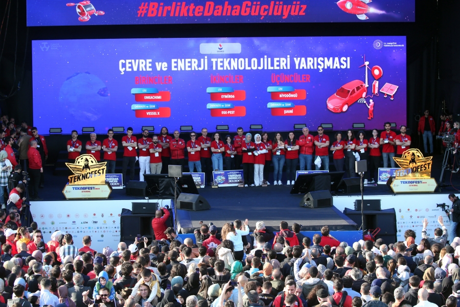 Teknofest 2023'te en çevreci projeler ödüllendirildi