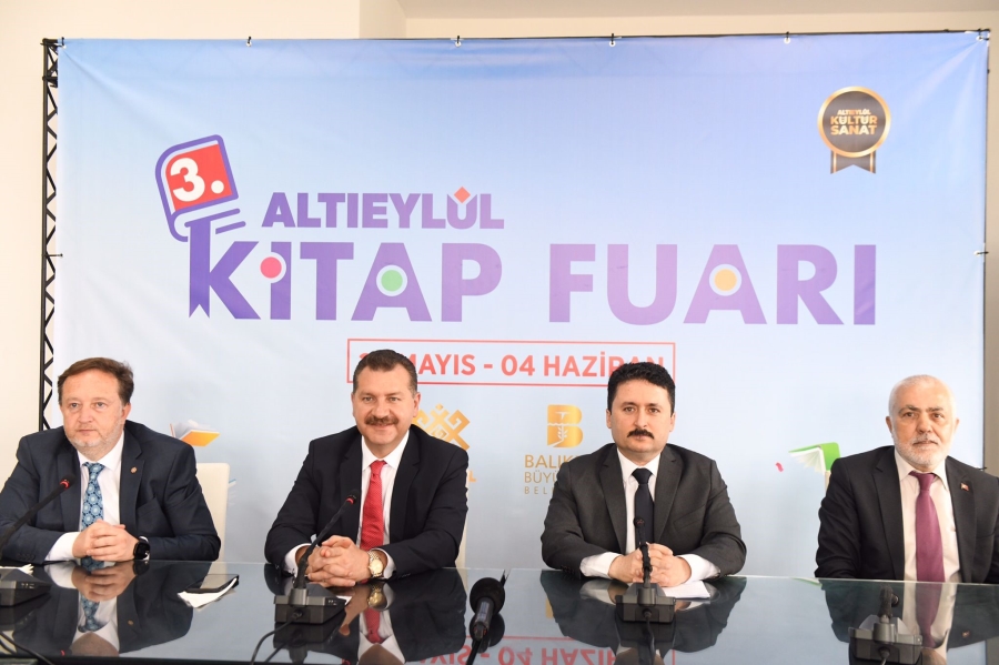 Altıeylül Belediyesi 3. Kitap Fuarı açılıyor