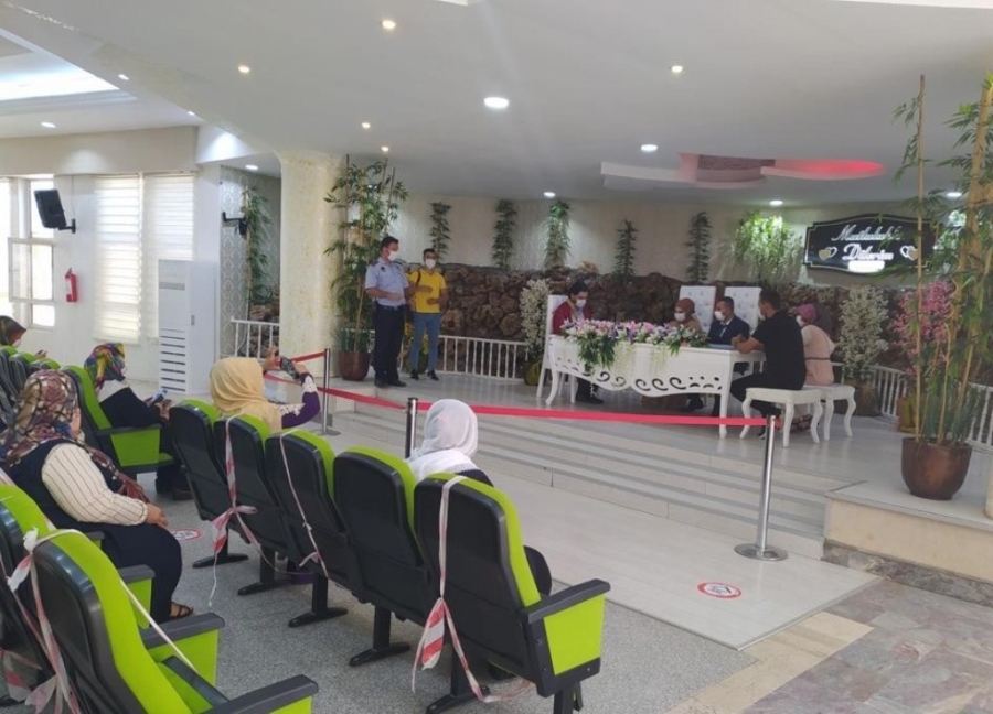 Adıyaman Belediyesi 2020 yılında bin 934 nikah kıydı