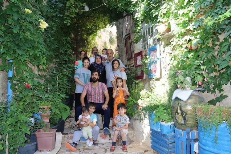 Mardin'de tarihi sokak bahçeye dönüştürüldü