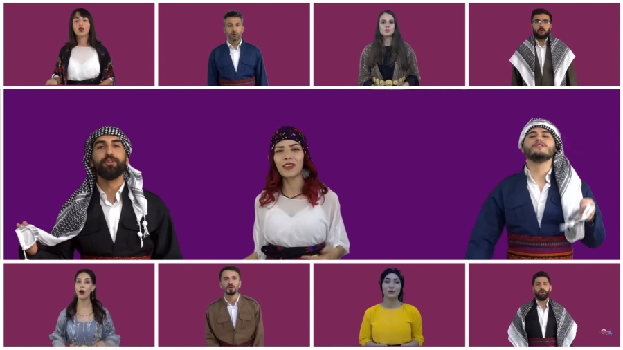 ŞIRNAK'TA ÜNİVERSİTE ÖĞRENCİLERİNİN KÜRTÇE ŞARKIYI ACAPELLA TARZINDA OKUMALARI BÜYÜK BEĞENİ TOPLADI