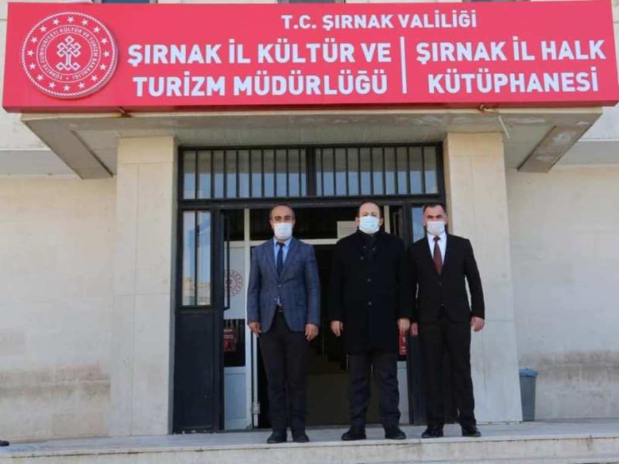 Vali Ali Hamza Pehlivan, İl Kültür Ve Turizm Müdürlüğünü Ziyaret Etti