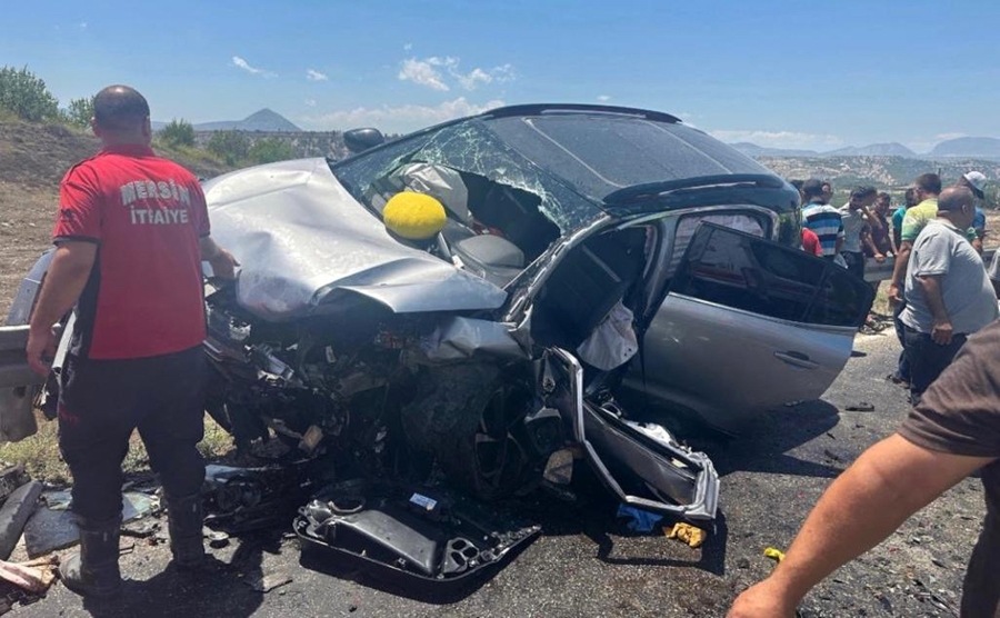 Mersin’de zincirleme trafik kazası: 9 yaralı