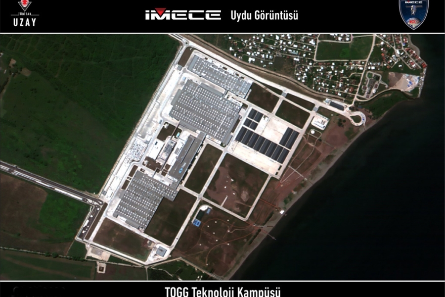 Milli gözlem uydusu İMECE'den ilk görüntü