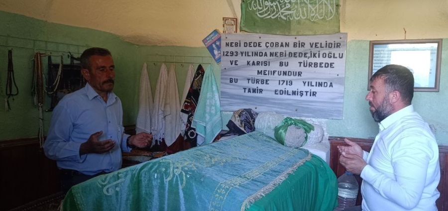 Sultan Sazlığında 'Allah dostu' Nebi dede ziyaretçilerini ağırlıyor