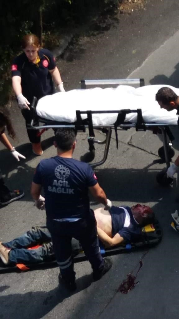 iş merkezinin çatısından düşen adam hayatını kaybetti