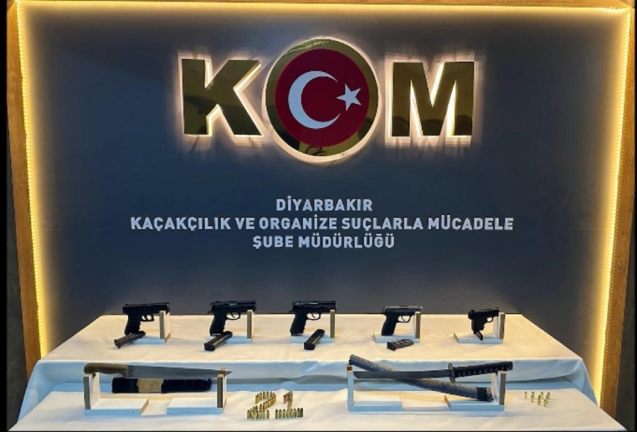 Diyarbakır'da 'örümcek suç örgütü' operasyonu