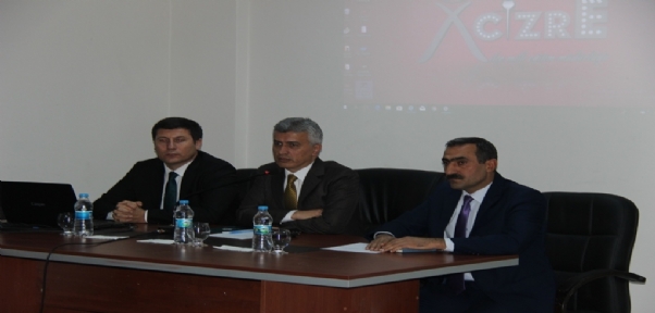 CİZRE`DE 1.DÖNEM SONU OKUL MÜDÜRLERİ DEĞERLENDİRME TOPLANTISI