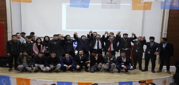 AK PARTİ SİLOPİ GENÇLİK KOLLARI BAŞKANLIĞI KONGRESİ YAPILDI