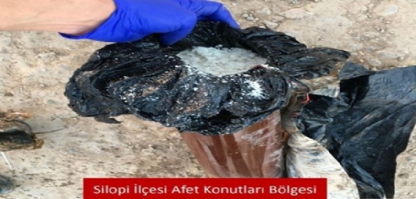 ŞIRNAK SİLOPİ`DE  PKK`YA AİT PATLAYICI VE MÜHİMMAT ELE GEÇİRİLDİ