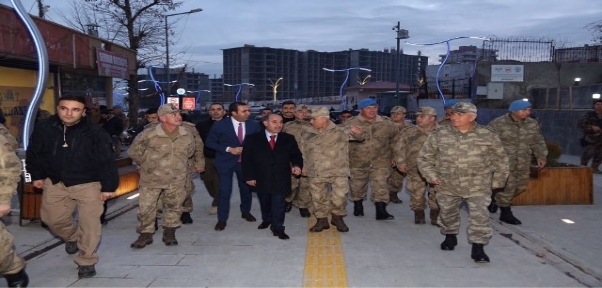 JANDARMA GENEL KOMUTANI ORGENERAL ARİF ÇETİN, ŞIRNAK`TA