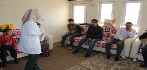SİLOPİ`DE ENGELLİ ÖĞRENCİLERE AĞIZ VE DİŞ SAĞLIĞI TARAMASI