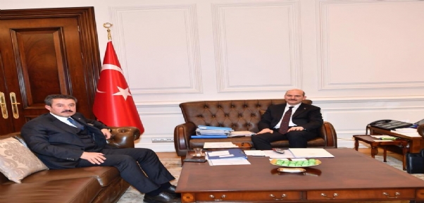 KANAAT ÖNDERİ ASLAN TATAR`DAN İÇİŞLERİ BAKANINA ZİYARET