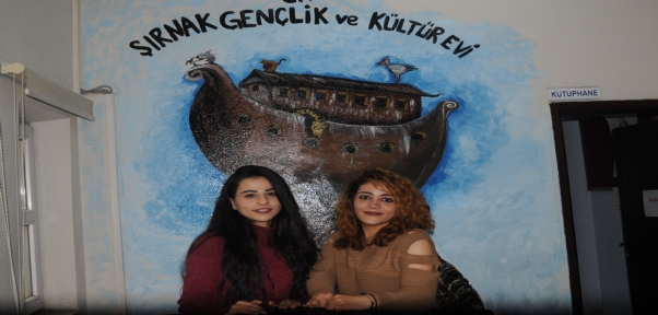 ŞIRNAK`TA GENÇLER SANAT ÖĞRENİYOR