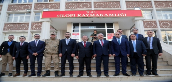 BAKAN YARDIMCISI ERSOY`DAN SİLOPİ`YE ZİYARET