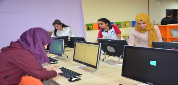 BEYTÜŞŞEBAP`TA ŞEHİT POLİS ADINA KÜTÜPHANE AÇILDI
