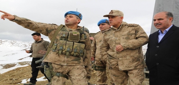 JANDARMA GENEL KOMUTANI ORGENERAL ÇETİN, KATO DAĞINA ÇIKTI