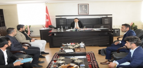 TÜGVA`DAN VALİ YARDIMCISI EFENDİOĞLU`NA HAYIRLI OLSUN ZİYARETİ
