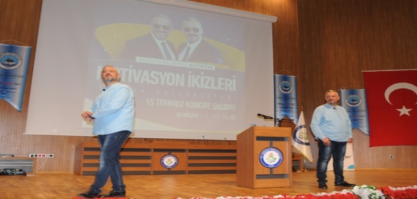 MOTİVASYON İKİZLERİ, ŞIRNAK`TA ÖĞRENCİLERLE BİR ARAYA GELDİ