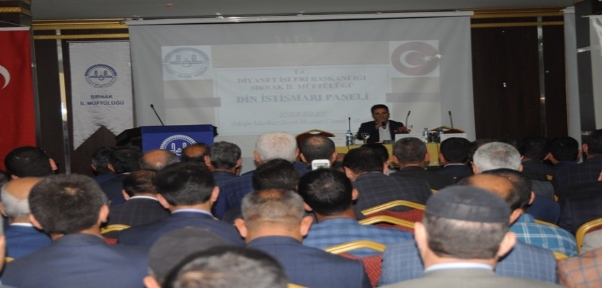 ŞIRNAK`TA `DİN İSTİSMARI İLE MÜCADELE` PANELİ