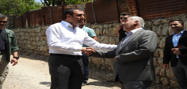 BAŞKAN BEDİRHANOĞLU ÇALIŞMALARI İNCELEDİ