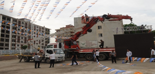 ŞIRNAK`TA BAŞBAKAN BİNALİ YILDIRIM HEYECANI