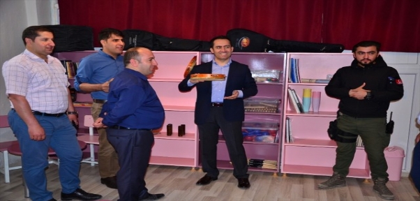ULUDERE KAYMAKAMININ ADI MÜZİK SINIFINA VERİLDİ