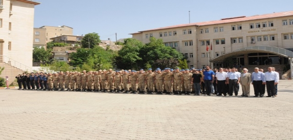ŞIRNAK`TA JANDARMANIN 179`UNCU KURULUŞ YILDÖNÜMÜ KUTLAMASI
