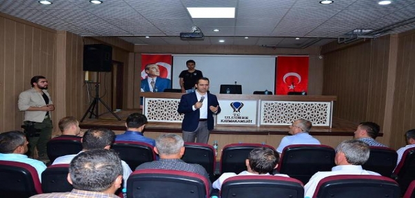 ULUDERE`DE MUHTARLARLARA"İMAR BARIŞI" ANLATILDI