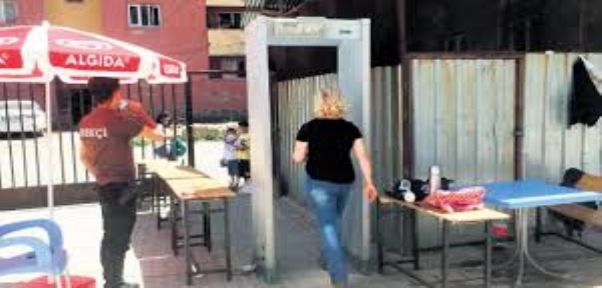 BEYTÜŞŞEBAP`TA X-RAY`LI SEÇİM GÜVENLİĞİ