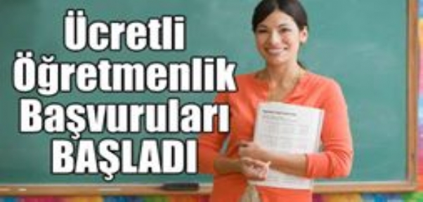 ÜCRETLİ ÖĞRETMEN ALIMI ULUDERE`DE BAŞLADI