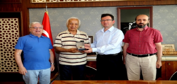 PROF. DR. ŞEVKİ ÖZBİLEN `DEN VEDA ZİYARETİ