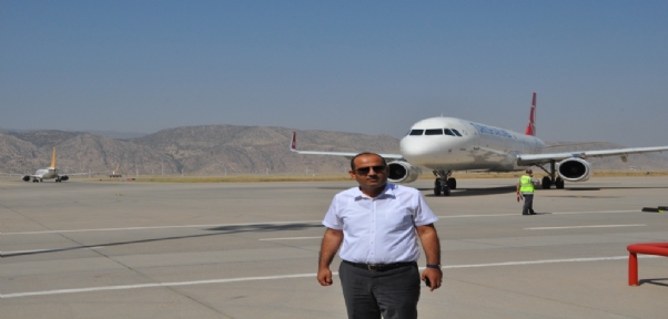 Şırnak`ta Haziran Ayında 34 Bin 73 Kişi Uçakla Yolculuk Yaptı