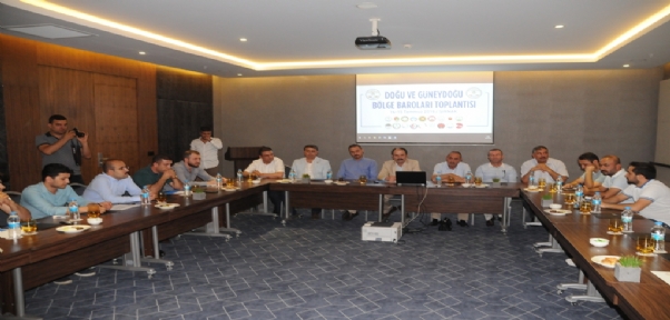 Doğu Ve Güneydoğu Bölge Baro Başkanları Cizre`de Toplandı